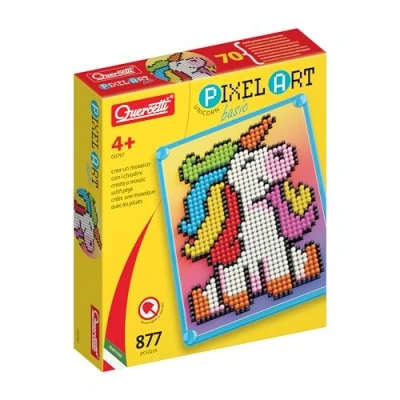 Afbeelding van Quercetti Art Basis Eenhoorn, 880dlg.