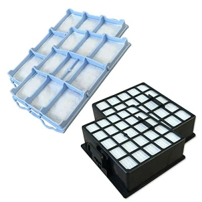 Afbeelding van SET 2 Stofzuiger HEPA Filter + Motorfilter geschikt voor BOSCH Synchropower, ProParquet, BSG 6 ... Serie Series Reihe