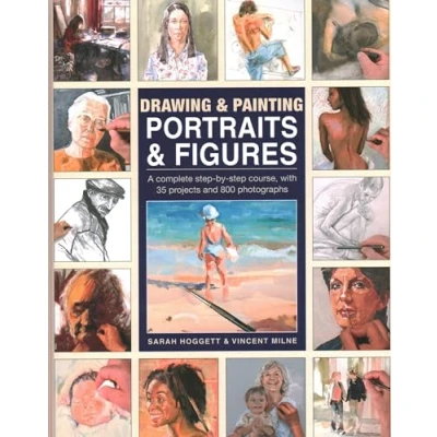 Afbeelding van Drawing &amp; Painting Portraits Figures: A complete step by course, with 35 projects and 800 photographs