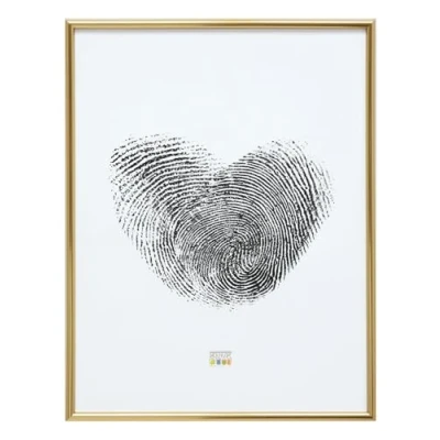 Afbeelding van Deknudt Frames fotolijst S011A4 smal goud in kunststof 30x40 cm