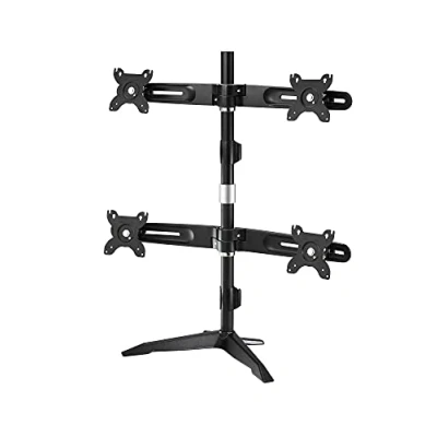 Afbeelding van Aavara DS400 NEW 61 cm (24 inch) schroeven zwart platte beeldschermhouders (vis, 6 kg, 38,1 (15 inch), 100 x mm, zwart)