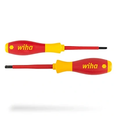 Afbeelding van Wiha Schroevendraaierset SoftFinish electric PlusMin/Phillips in blist