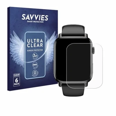 Afbeelding van Savvies Screenprotector voor Naixues G59 1.83&quot; Folie Beschermfolie transparant (6 Stuks)