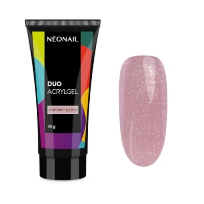 Afbeelding van NEONAIL UV Nagelverlengingsgel DUO ACRYLGEL Shimmer Pansy 30 g