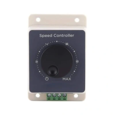 Afbeelding van 12 V motorsnelheidsregelaar, PWM motorsnelheidsregelaar met impulsbreedte, DC10 60 V, 20 A, waterdicht