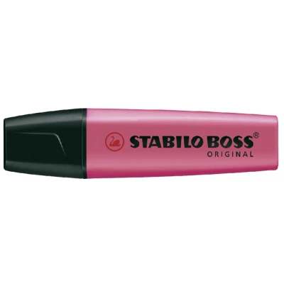 Afbeelding van STABILO BOSS ORIGINAL markeerstift fluorescerend roze (2 stuks)