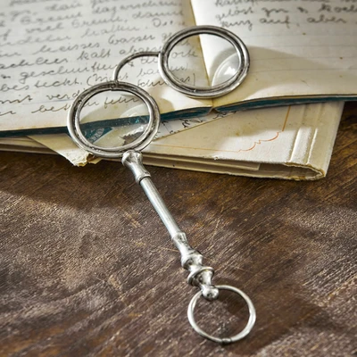 Afbeelding van LOBERON Decoratief vergrootglas Loisy zilverkleurig