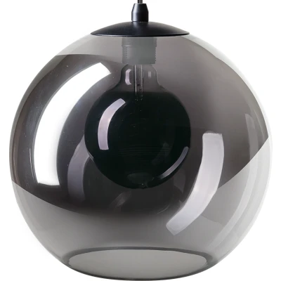 Afbeelding van ETH Expo Trading hanglamp Orb smoke glas 30 cm