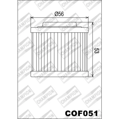Afbeelding van Champion Oliefilter COF051