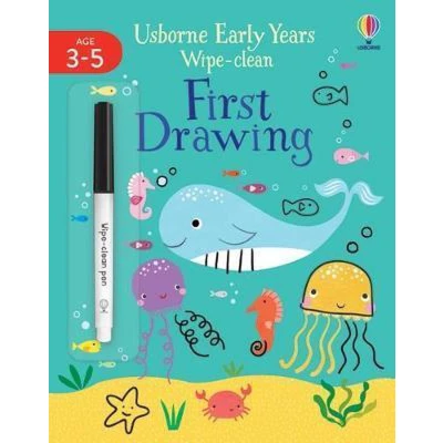 Afbeelding van Early Years Wipe Clean First Drawing (Usborne clean, 20)