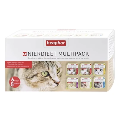 Afbeelding van Beaphar Nierdieet Kat Multipack 6X100 GR