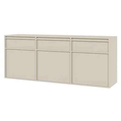Afbeelding van Selsey Evo Dressoir Hangende 154 cm Grijsbeige