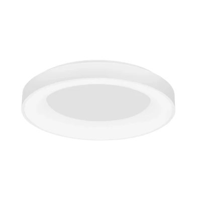 Afbeelding van Nova Luce, Wandlamp + plafondlamp, RANDO THIN LED plafondlamp wit 50W neutraal 9x60cm dimbaar 9353850