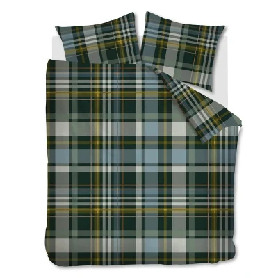 Afbeelding van Snoozing Prisca Dekbedovertrek Extra breed 260x200/220 cm Green