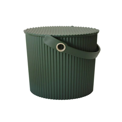 Afbeelding van Hachiman Opbergbak Omnioutil Opbergemmer Small 8 Liter Groen 27,1x25,4x21,1cm