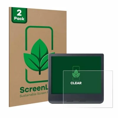 Afbeelding van ScreenLeaf Screenprotector voor Kobo Libra Colour 2024 Duurzame schermbescherming Folie Beschermfolie transparant (2 Stuks)