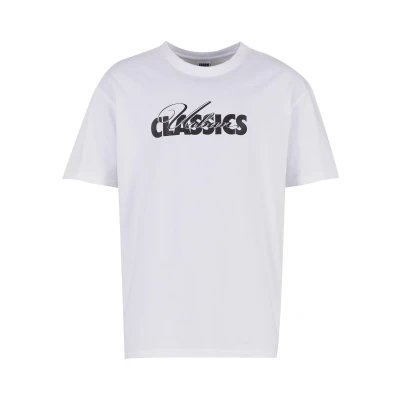 Afbeelding van Urban Classics LOGO Heavy Oversized Tshirt print, Heren, Maat: Large, White