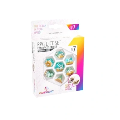 Afbeelding van Gamegenic GGS50002 Embraced Series Zomertijd RPG Dobbelset (7st)