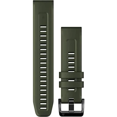 Afbeelding van Garmin Fenix 7, 22 mm Quick Fit Moss siliconen band