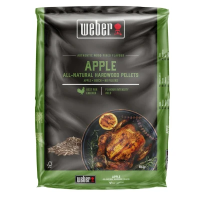 Afbeelding van Weber Pellets Apple 8 Kg