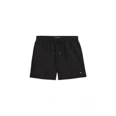 Afbeelding van Tommy Hilfiger Essential MID Length SWIM Zwemshorts, Heren, Maat: Large, Black