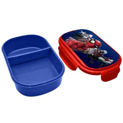 Afbeelding van Spiderman Lunchbox met bestek Spidey 8435507858878