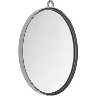 Afbeelding van Efalock Professional Handspiegel met houder, zilver, per stuk verpakt (1 x 1 stuk).