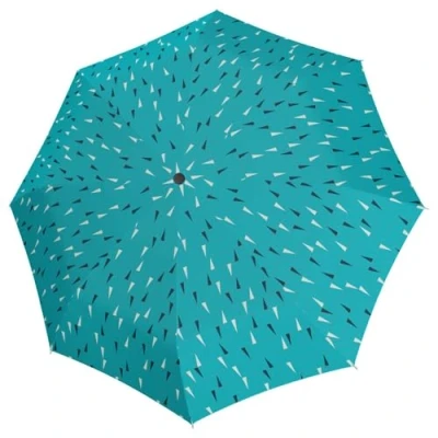 Afbeelding van Knirps A.200 Medium Duomatic Zakparaplu Compact en stormbestendig Getest in de windtunnel, Enjoy Mint, Eén maat, Modern
