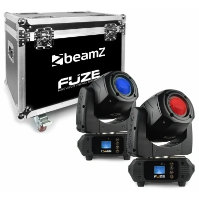 Afbeelding van BeamZ FUZE75S Spot set van 2 moving heads in Flightcase