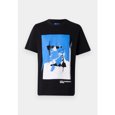 Afbeelding van KARL Lagerfeld Jeans TEE Tshirt print, Heren, Maat: Small, Black