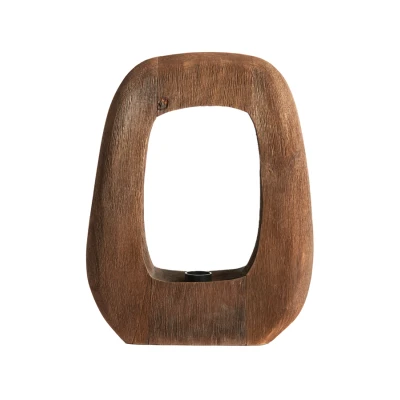 Afbeelding van Light &amp; Living Tafellamp KELAFO 33x10x40cm Bruin