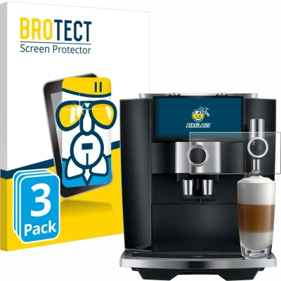 Afbeelding van BROTECT Screenprotector voor Jura J8 twin Folie Beschermfolie Beschermglas transparant (3 Stuks)