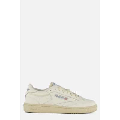 Afbeelding van Reebok Classic CLUB C 85 Sneakers laag, Dames, Maat: 36, Chalk/paper white/ vintage blue Leer