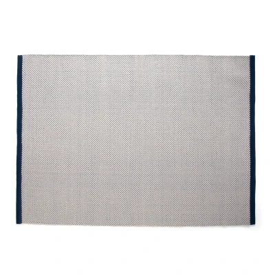 Afbeelding van HAY Bias vloerkleed 140x200 cm Ocean tint