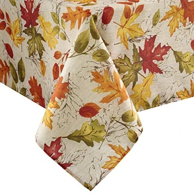 Afbeelding van Elrene Home Mode Bedrukte Stof Herfst/Oogst/Thanksgiving, Polyester, Multi Color, 60 &quot;x 120&quot; (Tafelkleed)