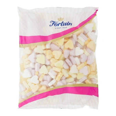 Afbeelding van Fortuin Vruchtenhartjes zak 1kg