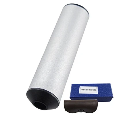 Afbeelding van Handheld Precieze Kleine Diffractie Spectroscoop Edelsteen Gem Gemelogy Gemologische 55mm Lengte Analyse Kit