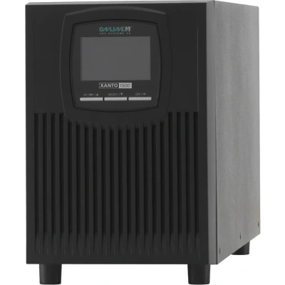 Afbeelding van ONLINE USV Systeme XANTO 1500 Dubbele conversie (online) 1500VA 4AC uitgang(en) Toren Zwart UPS
