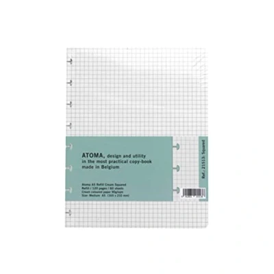 Afbeelding van Atoma vulling A5 Pur crème geruit 5mm 60vel