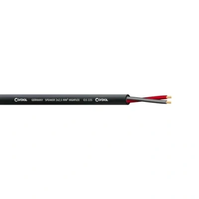 Afbeelding van Cordial CLS 225 Lautsprecherkabel grau 100 m Spule Luidsprekerkabel