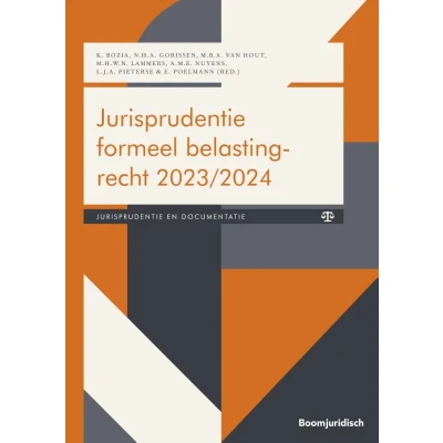 Afbeelding van Jurisprudentie formeel belastingrecht 2023/2024 (Paperback)