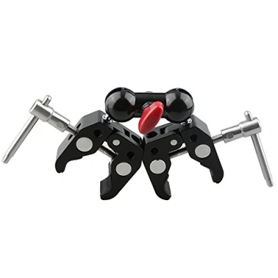 Afbeelding van CAMVATE Scharnierende Magic Arm met 2 stks Super Clamp Crab Plier Clip