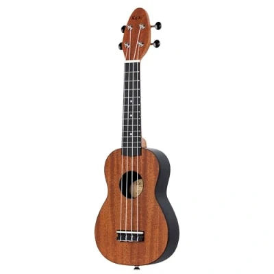 Afbeelding van KEIKI Ukelele Set &quot;Mahogany&quot; Lefty incl. Gymbag/H Tuner/5 Picks/Riem (K2 MAH L)