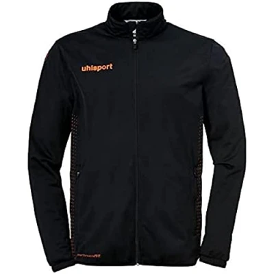 Afbeelding van Uhlsport Score Trainingsjas Kind Zwart Fluor Oranje Maat 164