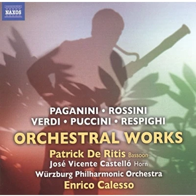 Afbeelding van Würzburg Philharmonic Orchestra, Enrico Calesso Orchestral Works (CD)