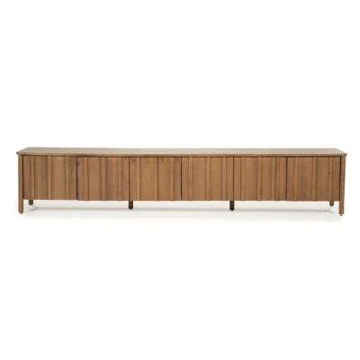 Afbeelding van Eleonora TV meubel Jake 6 drs. bruin