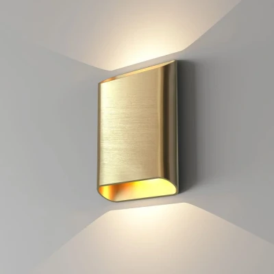 Afbeelding van Artdelight Wandlamp Diaz Large H 20 cm goud