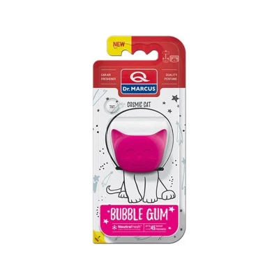 Afbeelding van Dr. Marcus Bubble Gum Cosmic Cat autogeurtje met neutrafresh technologie Luchtverfrisser auto 20 Gram