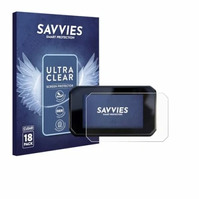 Afbeelding van Savvies Screenprotector voor Honda CBR650R 2025 Folie Beschermfolie transparant (18 Stuks)
