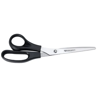 Afbeelding van Kantoorschaar Westcott 210mm met kunststof grip linkshandig rvs